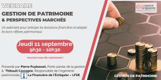 Webinaire Gestion de patrimoine