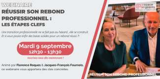 Webinaire Réussir son rebond professionnel